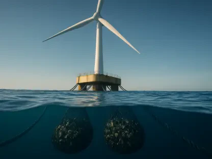 Floating Wind Turbines Successfully Double as Shellfish Farms